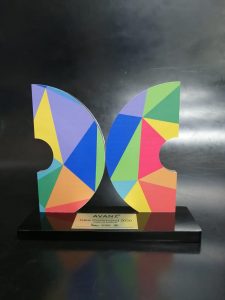 Trofeo Acrílico UV Colores