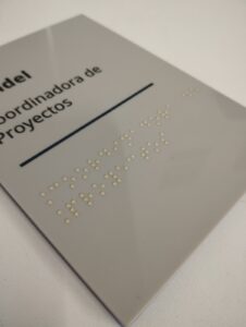 Braille sobre Acrílico